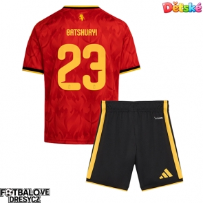 Belgie Michy Batshuayi #23 Dětské Domácí dres komplet MS 2026 Krátký Rukáv (+ trenýrky)